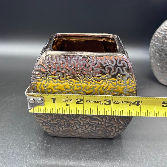 Bronze Tone Soap Dispensers Soap Box Bathroom Accessory Set of 4 - Picture 10 of 10